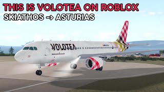 THIS IS VOLOTEA ON ROBLOX  Flight Review  ft UniqetzFlights [upl. by Namreg411]