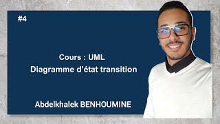 Cours UML 4 Diagramme détat transition Darija Arabe [upl. by Ynabe539]