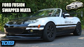 Ford Fusion Swapped Miata Review A Surprisingly Interesting Roadster [upl. by Ahcsas234]