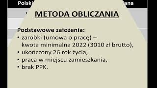 Polski ład  obliczanie wynagrodzenia  kwota minimalna 2022 [upl. by Atalya]