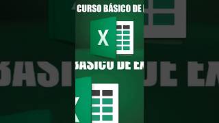 CURSO BÁSICO DE EXCEL para principiantes short excel [upl. by Sarat767]