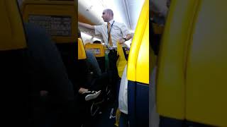 Safety Demo Ryanair [upl. by Nyliuqcaj645]