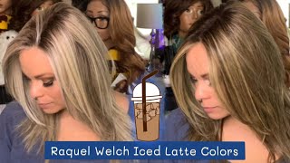 Raquel Welch Well Played in 2 Iced Latte Colors  Color Comparison [upl. by Crysta9]