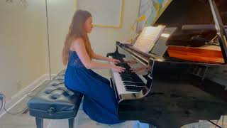 Amelia 17 performs Nocturne in F Minor Op 55 No 1 by Frederic Chopin [upl. by Harifaz626]