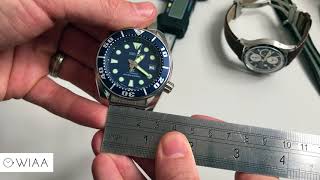 How to Fasten Mesh Watch Strap [upl. by Hakvir408]