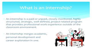 The Value of Internships and More [upl. by Anelaj450]