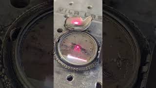 Cleaning a pocket watch with a laser ⚡️ [upl. by Manlove]