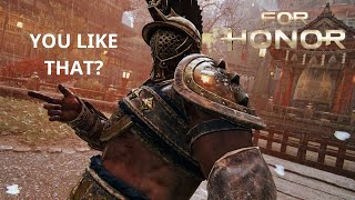 FOR HONOR  Gladiator  Duel  Revenge time [upl. by Solrak]