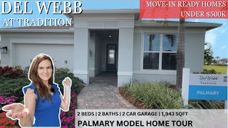 Del Webb Tradition  New Construction Palmary Model Home Tour  Port St Lucie Florida [upl. by Iru208]