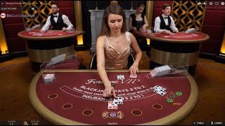 Online Blackjack High Roller Bets With VIP Table [upl. by Millian]