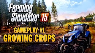 Farming Simulator 15  Gameplay Teaser 1 [upl. by Nyltac30]