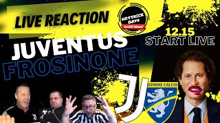 LIVE REACTION JUVENTUS FROSINONE [upl. by Mosa]