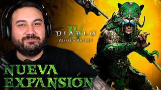 Así es la EXPANSIÓN y NUEVA CLASE  Diablo 4 Vessel of Hatred [upl. by Ayanej]