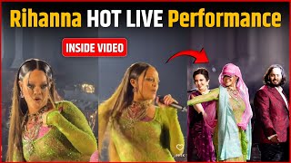 International Pop Star Singer Rihanna Sets Stage On Fire At Anant Ambani PreWedding  Inside Video [upl. by Idihc839]