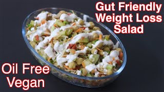 Weight Loss Salad Recipe For LunchDinner  ChickpeaChana Salad  Diet Plan To Lose Weight Fast [upl. by Ramsey]