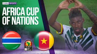 Gambia vs Cameroon  AFCON 2023 HIGHLIGHTS  01232024  beIN SPORTS USA [upl. by Angele]