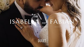 Duuet Wedding  Isabella  Fabian Wedding Film  Encore St Kilda Beach [upl. by Liman]