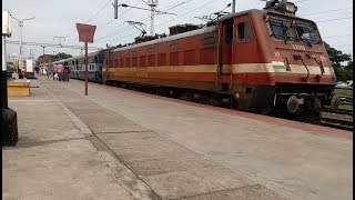 Netravati Express Arriving at Shoranur Junction Platform 7 [upl. by Roxie]