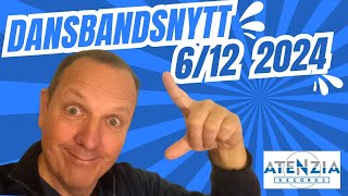 DANSBANDSNYHTER ÖNSKELÅTAR OCH JULMUSIK  6 DECEMBER 2024 [upl. by Sumedocin813]