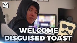 DISGUISED TOAST JOINS THE OFFLINE HOUSE [upl. by Aelahs]