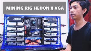 8 VGA MINING RIG PALING HEDON  SAYA BUKAN SULTAN 3 [upl. by Asaert]