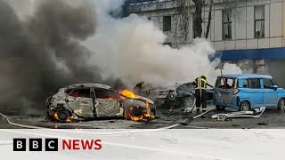 Russia says Ukraine carried out deadly strikes on Belgorod  BBC News [upl. by Ikcaj]