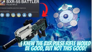 Bxr55 crafted quotgod rollquot pvp I think Ive found my new main loadout Destiny 2 season of plunder [upl. by Remington]