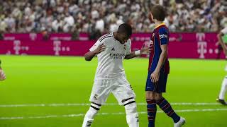 Real Madrid vs Barcelona Gameplay Efootball Pes 21 GamePlay Part30 [upl. by Countess]