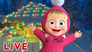 🔴 AO VIVO 👱♀️🐻 Masha e o Urso 🌨🔮 Agite um globo de neve 🔮❄ Masha and the Bear [upl. by Lisha914]