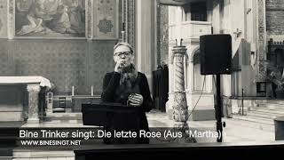 Lied zur Trauerfeier quotDie letzte Rosequot gesungen von Bine Trinker [upl. by Merralee]