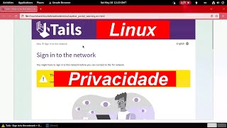 Tails Linux Segurança Privacidade e Anonimato Linux recomendado por Edward Snowden [upl. by Aicilf]