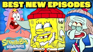 Best of NEW SpongeBob Episodes Part 2  1 Hour Compilation  SpongeBob [upl. by Marmawke]