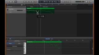 GarageBand 10 basic edits [upl. by Nostaw]