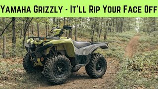 Yamaha Grizzly 700  2Year Review and Trail Rip  Why its a Fan Favorite [upl. by Eiramenna]