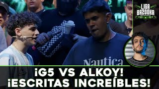 ¡G5 vs ALKOY ¡ESCRITAS IMPRESIONANTES [upl. by Nednarb615]