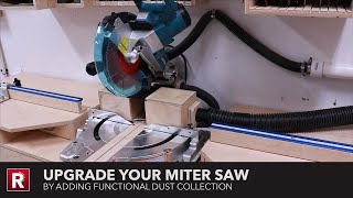 Miter Saw Dust Collection [upl. by Eenttirb]