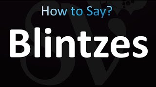 How to Pronounce Blintzes correctly [upl. by Ardnikat386]