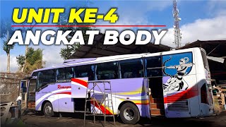 TERNYATA MALAH ANGKAT BODY  UNIT KE4 RAMAYANA MASUK KAROSERI [upl. by Irrehc]