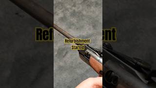 Refurbishment begins airgun airgunrepair airgunshooter webleyandscott [upl. by Imojean]