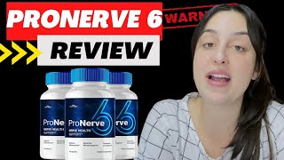 PRONERVE 6  ATTENTION ProNerve6 Review  ProNerve6 Reviews  ProNerve Neuropathic Pain Relief [upl. by Berhley]