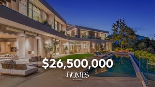 Inside This 30000000 Ultra Modern Mansion in Brentwood CA [upl. by Ahsia]