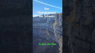 Der quotGrandcanyonquot der Schweiz Creux du Van [upl. by Litnahs]