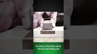 Mortise and tenon technique [upl. by Asira]