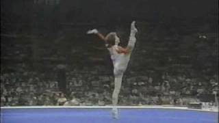 Daniela Silivas 1988 Olympics AA Floor [upl. by Reinnej]