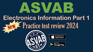 ASVAB GT Electronics Information Review 2024 Part 1 asvab asvabei asvabelectronicsinformation [upl. by Ellehs]