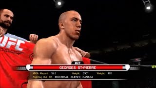 UFC Undisputed 2009 Gameplay GSP vs Josh Koscheck [upl. by Iaka]