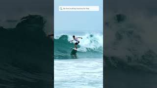 Thulusdhoo island Maldives Surfing [upl. by Olatha]