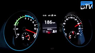 2015 VW Golf 7 GTE 204hp  0200 kmh acceleration 1080p [upl. by Bethel422]