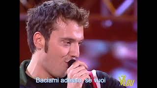 Cesare Cremonini  Latin Lover KARAOKE Festivalbar  2003 HD amp HQ [upl. by Blunk]