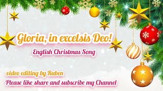 Gloria in excelsis Deo English Christmas Song christmas jesus christiansongs [upl. by Lennor]